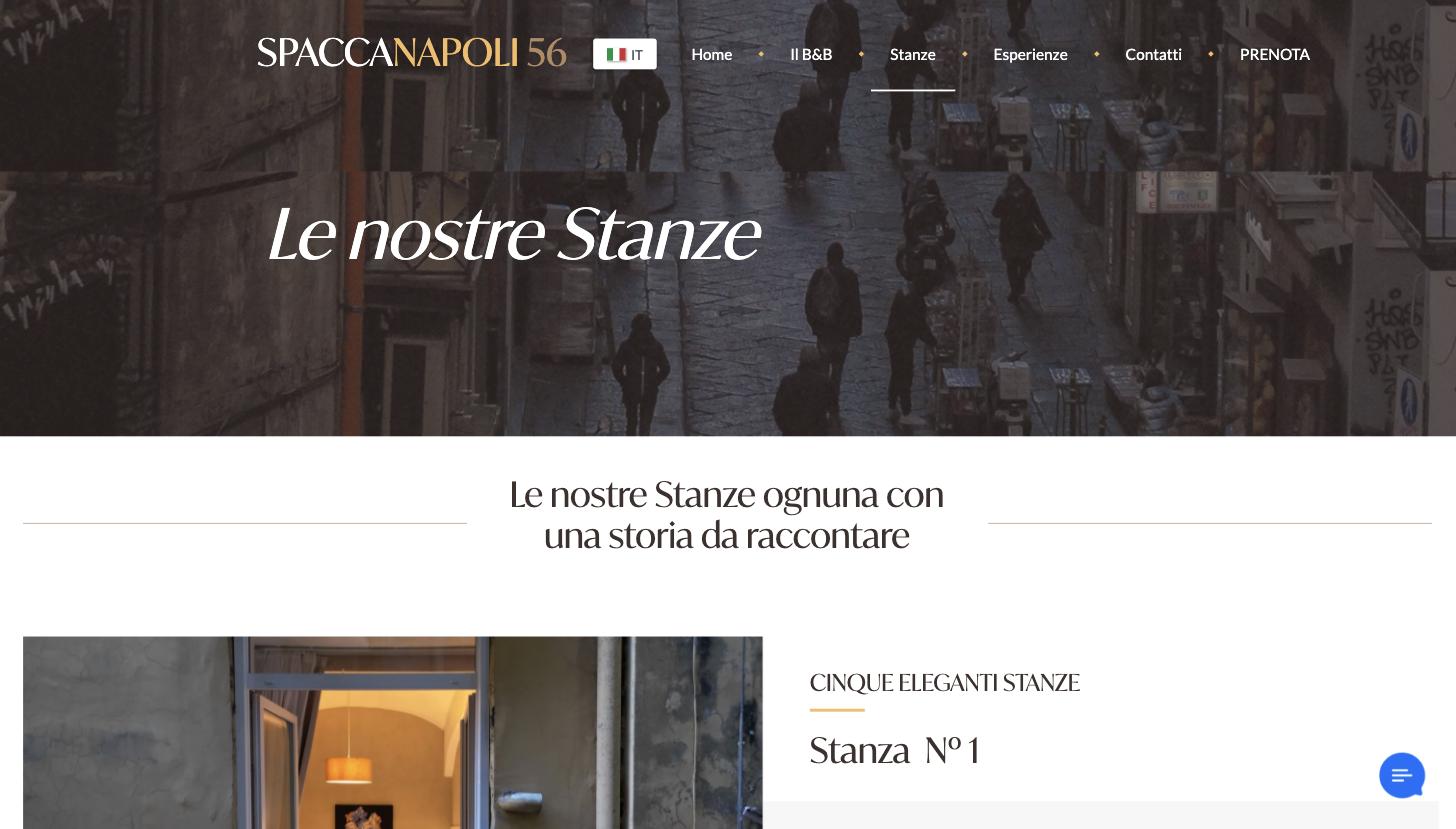 La presentazione delle camere di Spaccanapoli 56